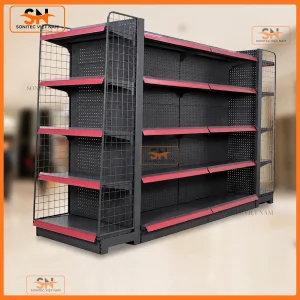 Kệ đôi siêu thị đột lỗ 150cm x 90cm