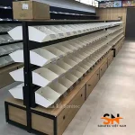 Giá kệ trưng bày hàng nặng 120x40x140