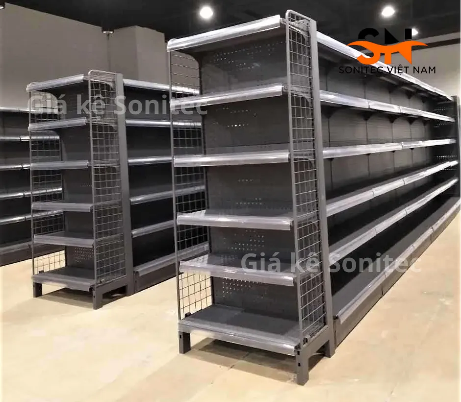 Khách hàng chia sẻ khi tìm mua kệ siêu thị ở Sonitec