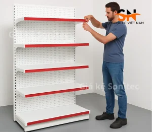 Cách lắp đặt giá kệ siêu thị​, tự lắp đơn giản