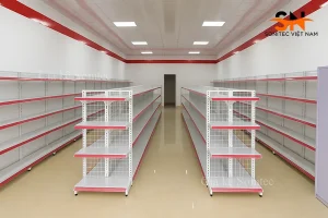 Chọn giá kệ siêu thị bán lẻ phù hợp mô hình kinh doanh