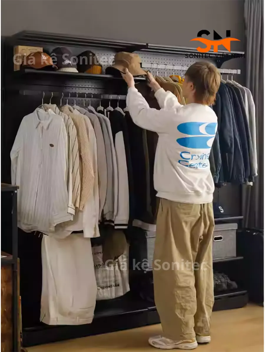Tối ưu không gian cho shop quần áo
