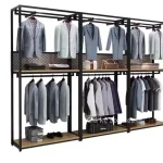 Kệ sắt treo quần áo shop thời trang