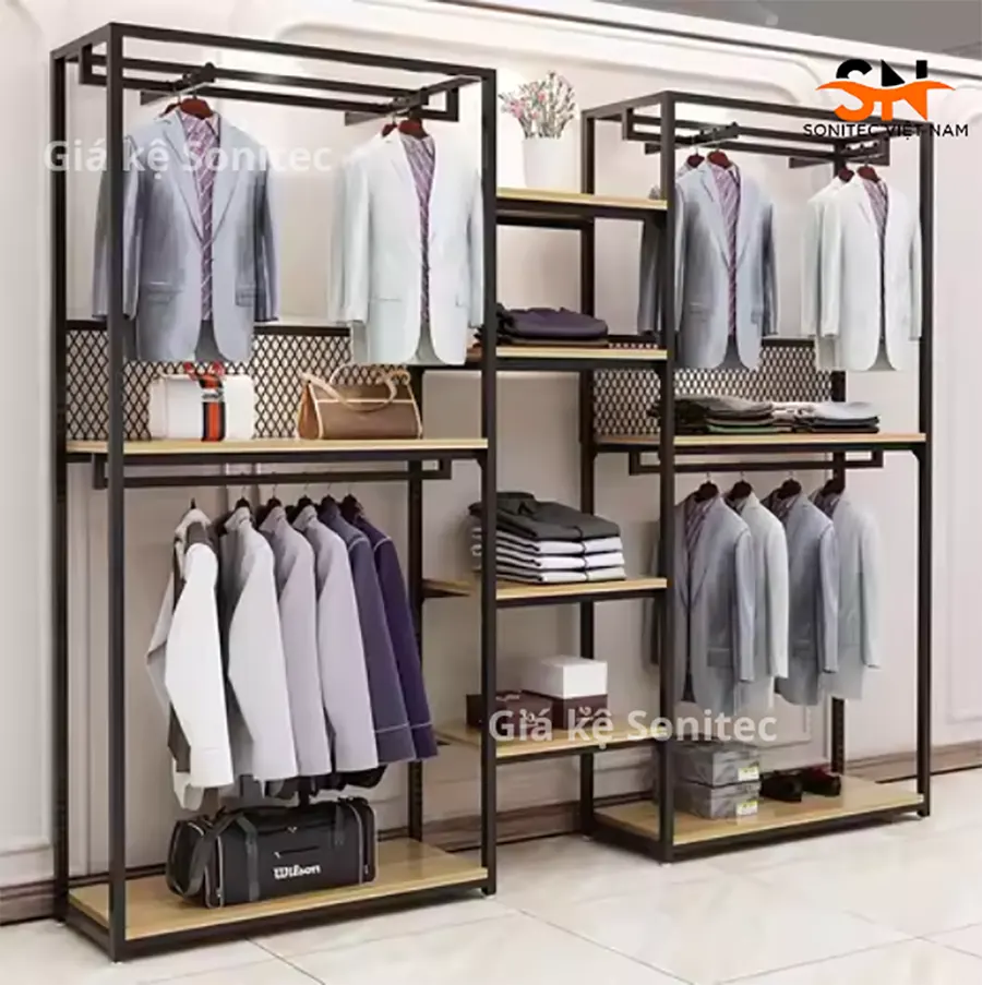 Kệ sắt treo quần áo là gì