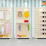 Kệ trưng bày quần áo trẻ em​ cao cấp