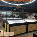 Kệ để hàng rau hoa củ quả cho cửa hàng nông sản