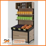 Kệ để hàng rau hoa củ quả cho cửa hàng nông sản
