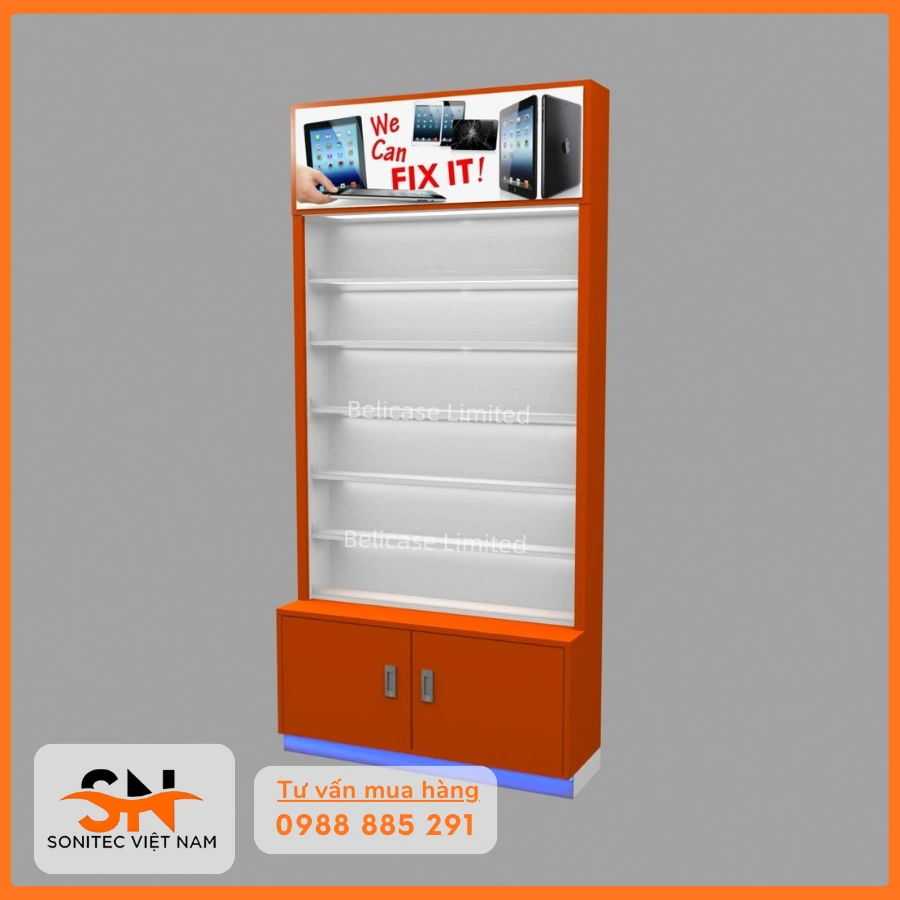 Top kệ mỹ phẩm gọn, đẹp cho cửa hàng nhỏ