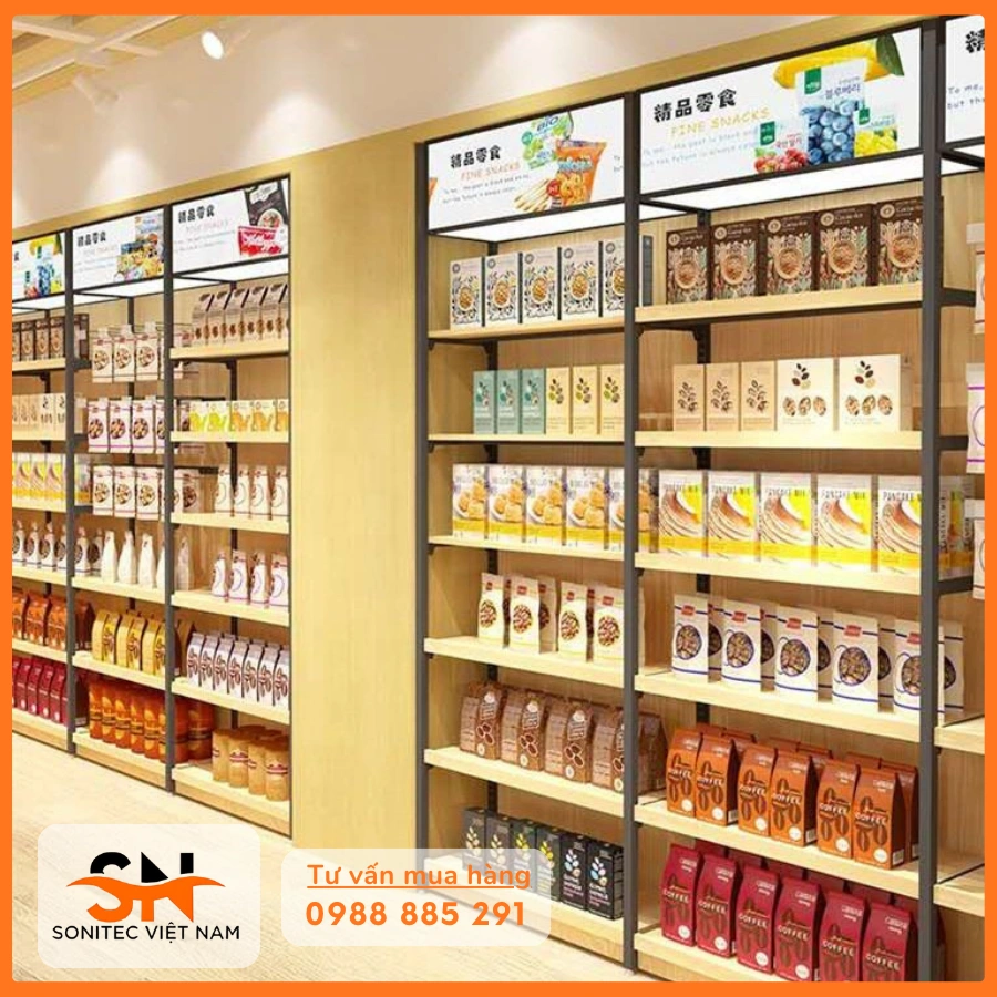 Kệ mỹ phẩm tại shop