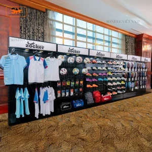 Các loại giá kệ shop bóng đá cần phải có