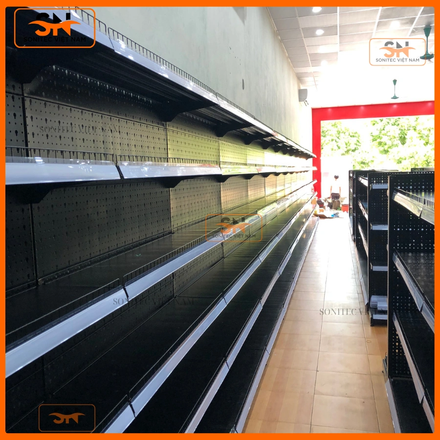 Giá kệ siêu thị tôn lỗ đa dạng mẫu mã