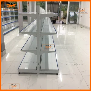 Kệ siêu thị đôi 2 mặt đẹp
