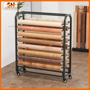Kệ trưng bày giấy dán tường đa năng