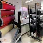 Kệ trưng bày vải cuộn giá rẻ