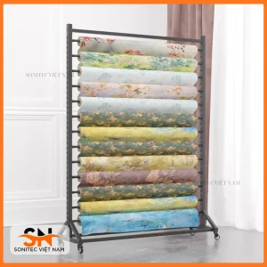 Kệ trưng bày vải cuộn giá rẻ