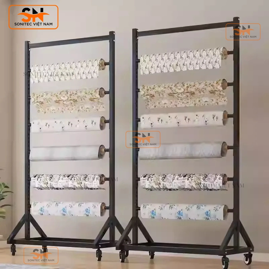 Ứng dụng của kệ trưng giấy dán tường