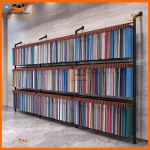 Kệ trưng mẫu vải gắn tường