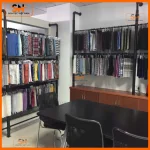 Kệ trưng mẫu vải gắn tường