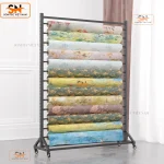 Kệ trưng bày vải cuộn giá rẻ