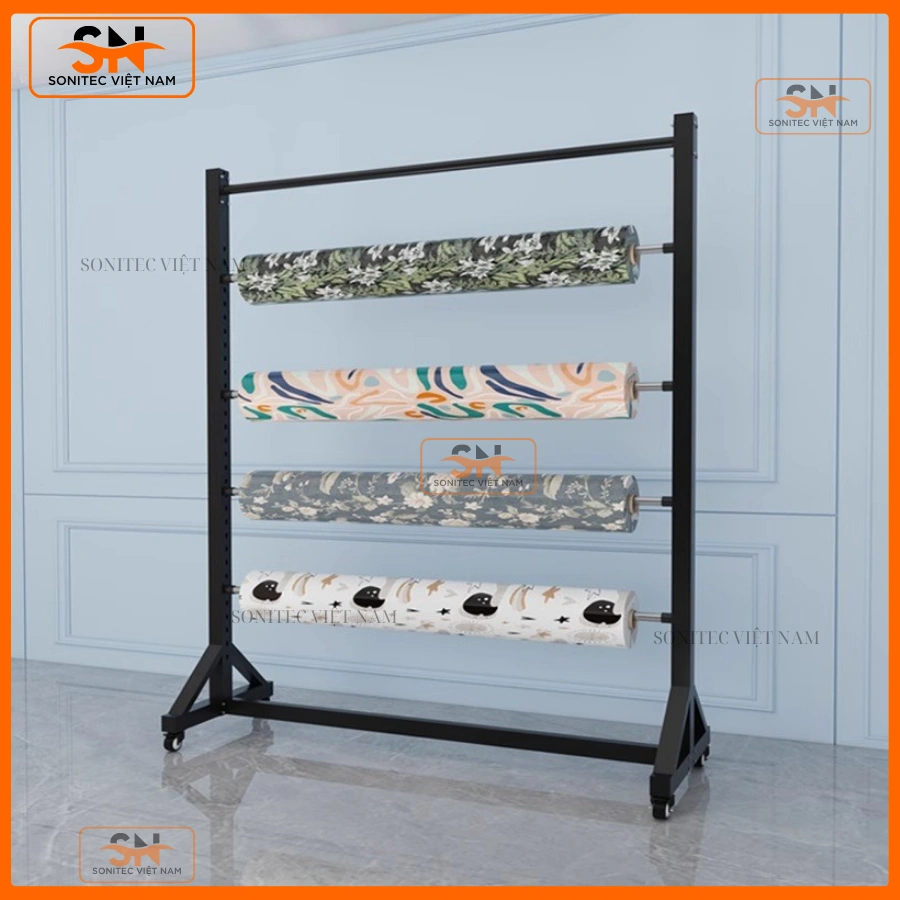 Cách chọn nội thất kệ trưng bày vải