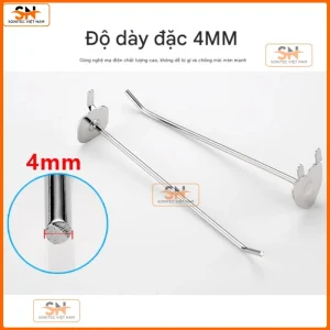 Giải pháp treo phụ kiện hiệu quả từ các loại móc treo đồ