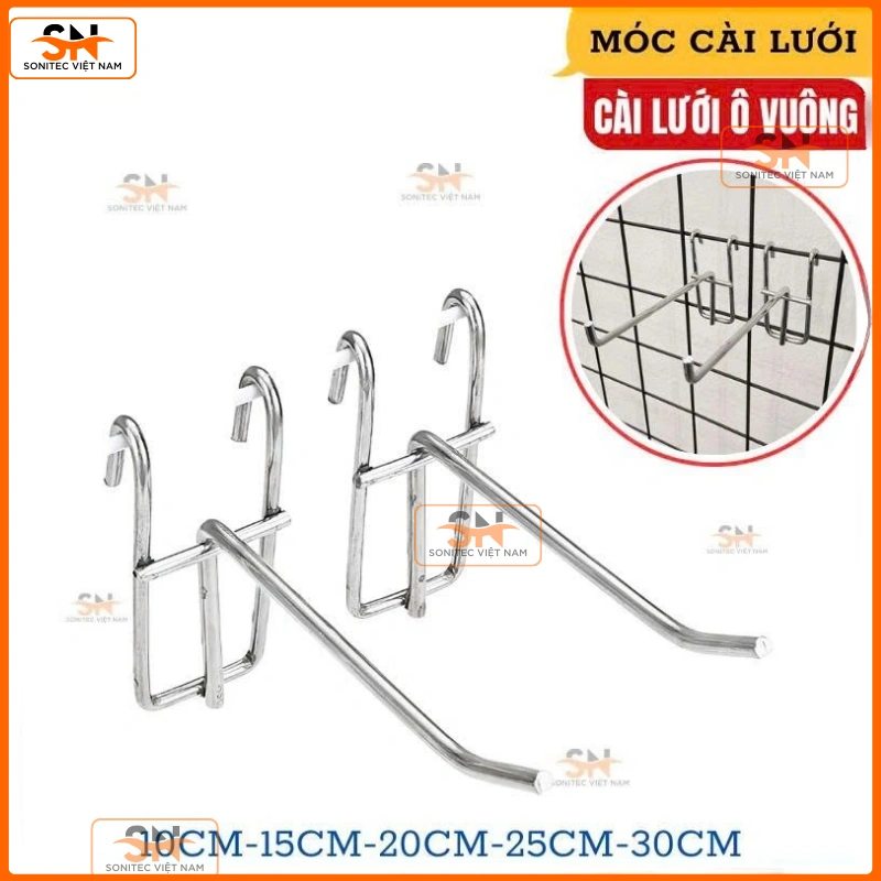 Các loại móc treo đồ giúp tối ưu diện tích trưng bày