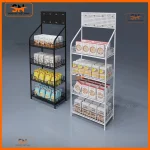 Kệ đứng quảng cáo nhiều tầng trưng bày gọn gàng
