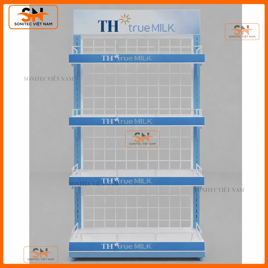 Giá kệ quảng cáo sữa tươi