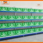 Giá kệ quảng cáo sữa thùng