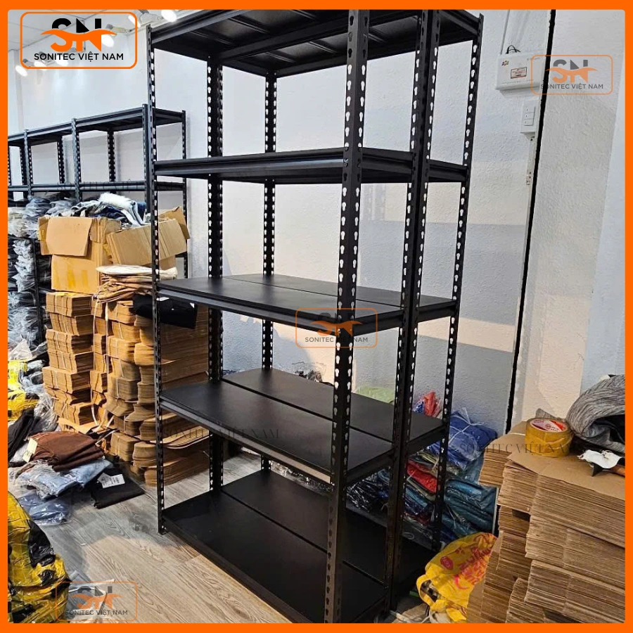 100 mẫu kệ sắt V lỗ Hà Nội giá rẻ, bền