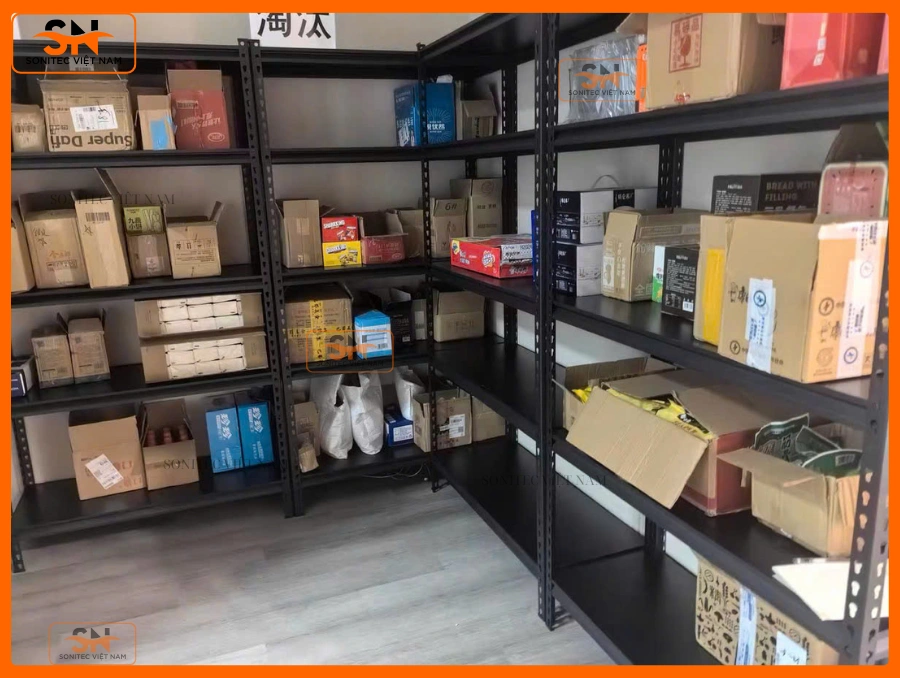 Kệ sắt V lỗ Hà Nội giải pháp lưu trữ tiết kiệm chi phí