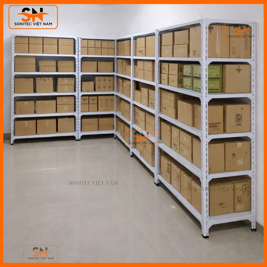 Kệ sắt lỗ chữ V cao cấp