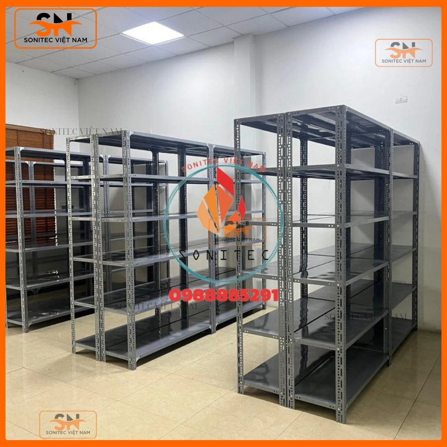 kệ sắt lỗ chữ V