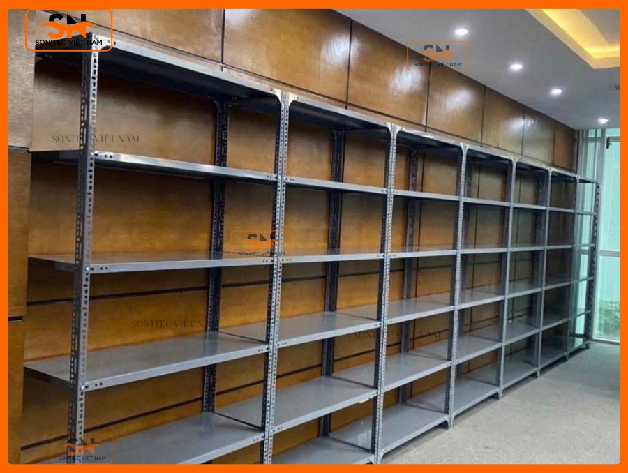 Kệ sắt V lỗ Đà Nẵng giá tốt, giao nhanh