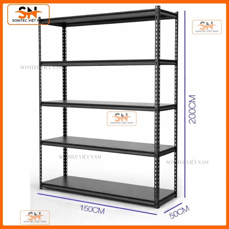 Giá kệ sắt V lỗ Đà Nẵng giá rẻ, bảo hành 5 năm