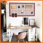 Khung lưới cài móc treo hàng trưng bày sản phẩm nhỏ