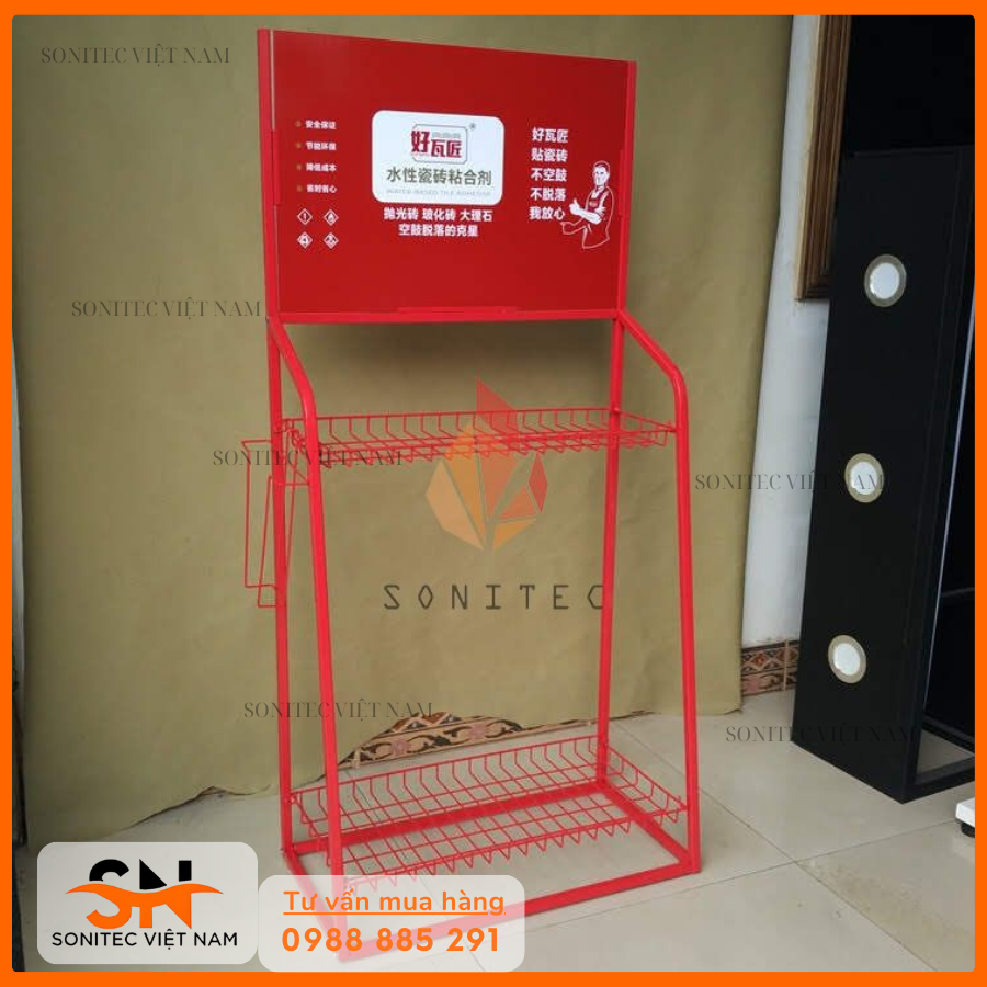 Mẫu kệ trưng bày sản phẩm đẹp, phù hợp mọi không gian