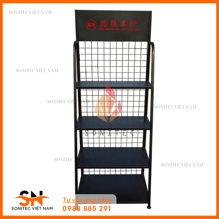 Mẫu kệ trưng bày sản phẩm đẹp, dễ bố trí