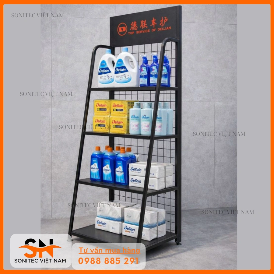 Các mẫu kệ trưng bày sản phẩm đẹp, hiện đại