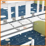 Móc treo hàng siêu thị dễ thay đổi vị trí trưng bày
