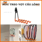 Móc treo vợt cầu lông gắn tường