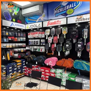 Địa chỉ mua giá kệ cửa hàng Pickleball uy tín, chất lượng cao