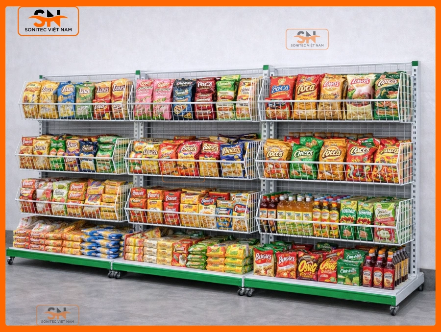 Kệ trưng bày đa năng nên làm kệ mấy tầng thì tốt?