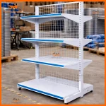 Kệ đôi siêu thị 70cmx150cm thiết kế chắc chắn