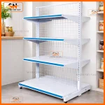 Kệ đôi siêu thị 70cmx150cm trong cửa hàng nhỏ
