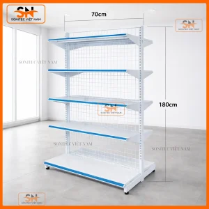 Kệ đôi siêu thị 70cmx180cm loại đẹp