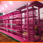 Kệ đôi siêu thị 70cmx180cm cho cửa hàng