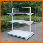 Kệ đôi siêu thị 90cmx120cm lắp ráp linh hoạt
