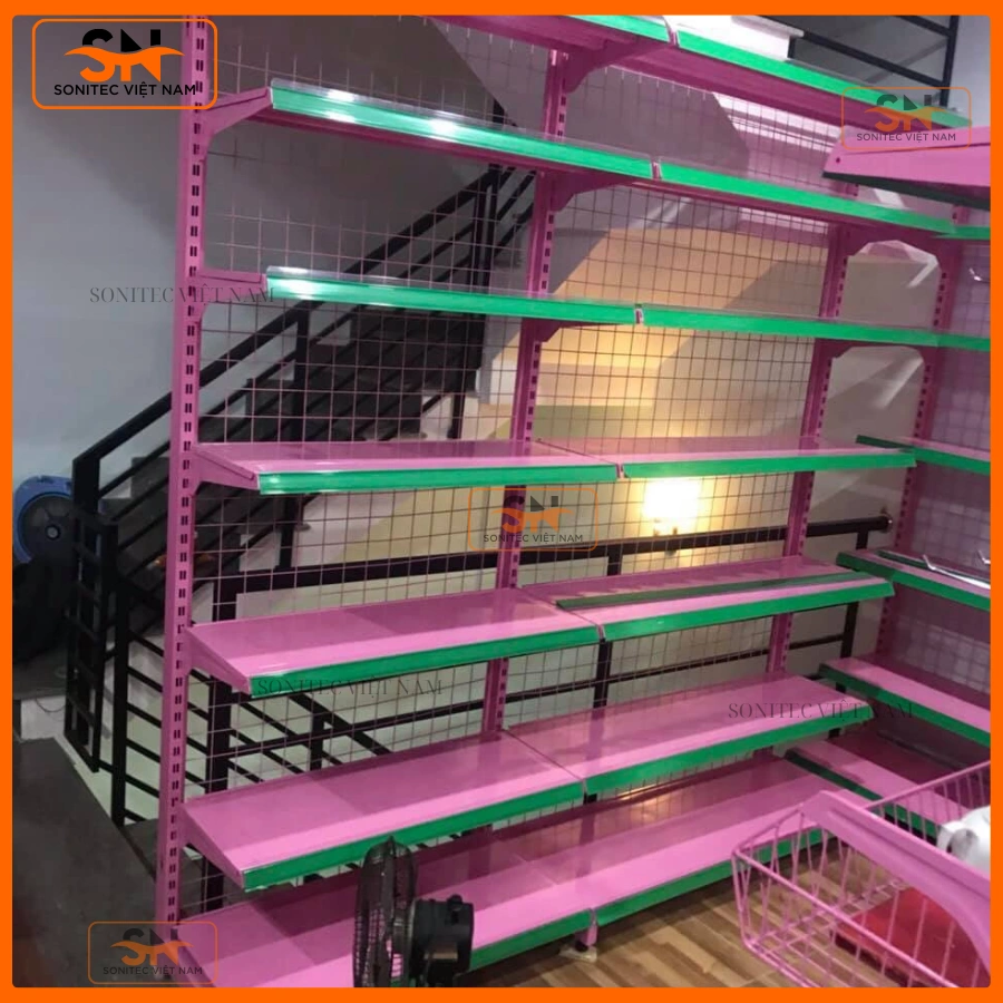 Kệ đơn siêu thị 70cmx210cm cho siêu thị