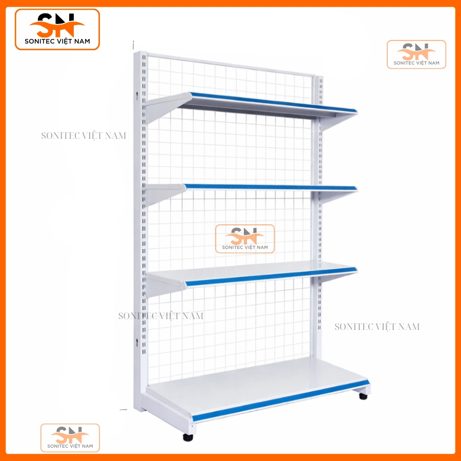 Kệ đơn siêu thị 90cmx150cm cho cửa hàng